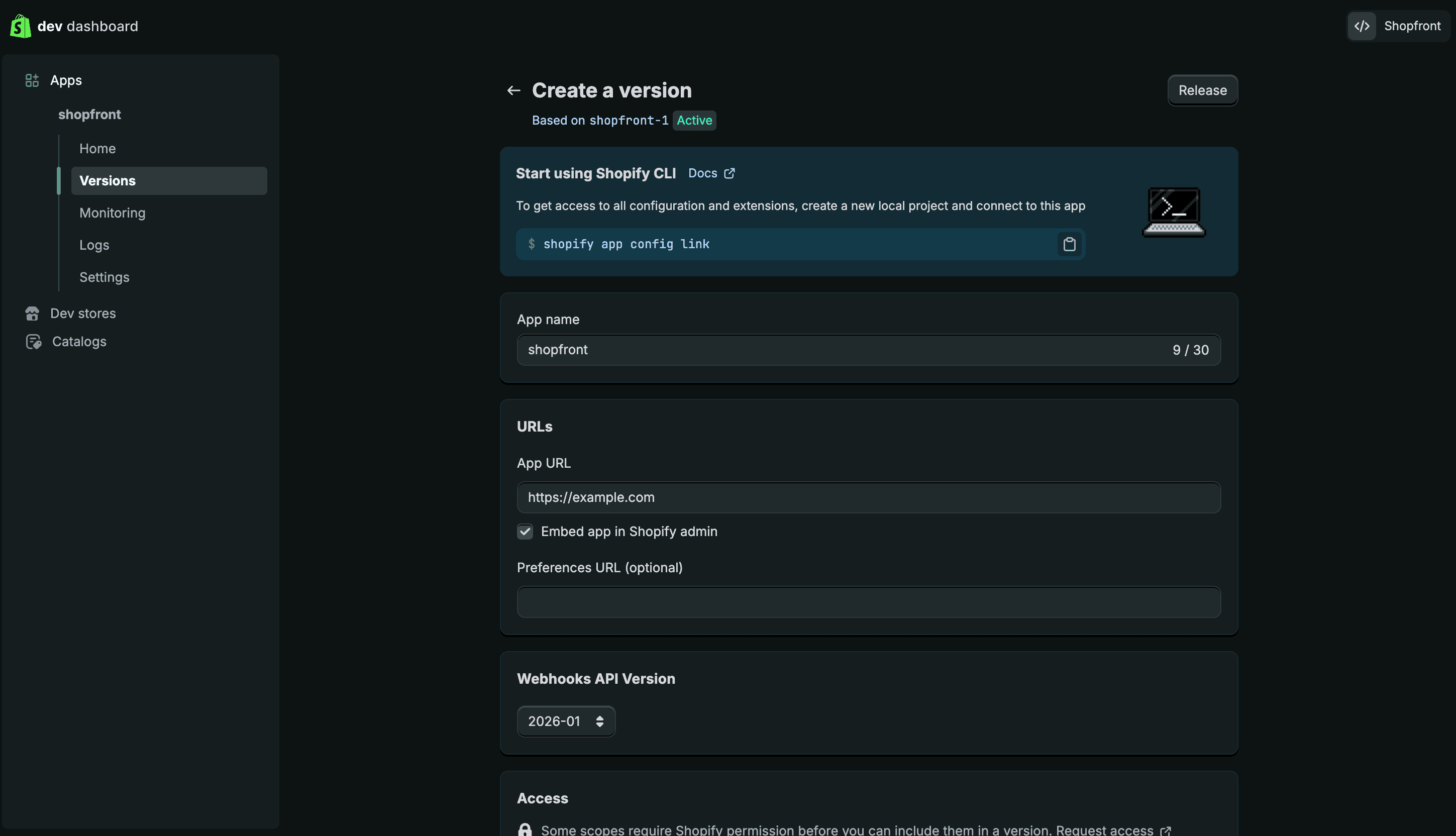 Shopify app overview